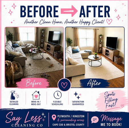 ✨ Living Room Refresh ✨ Busy home? We got you We turn stressful mess into clean, cozy spaces you can actually relax in