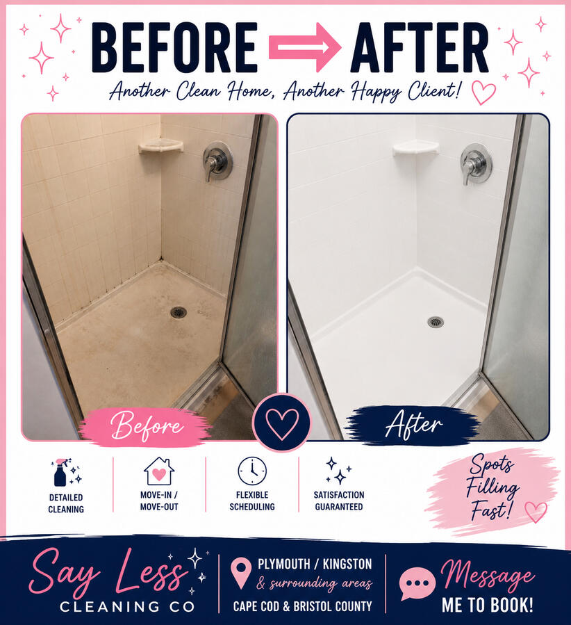 From everyday buildup to a fresh, polished finish✨ We focus on the details, delivering thorough, reliable cleaning that leaves your home feeling refreshed and ready to enjoy.