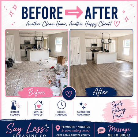 Post-Construction Cleanup 🚧 Construction mess? Say less We handle the cleanup so you can enjoy the finished space again